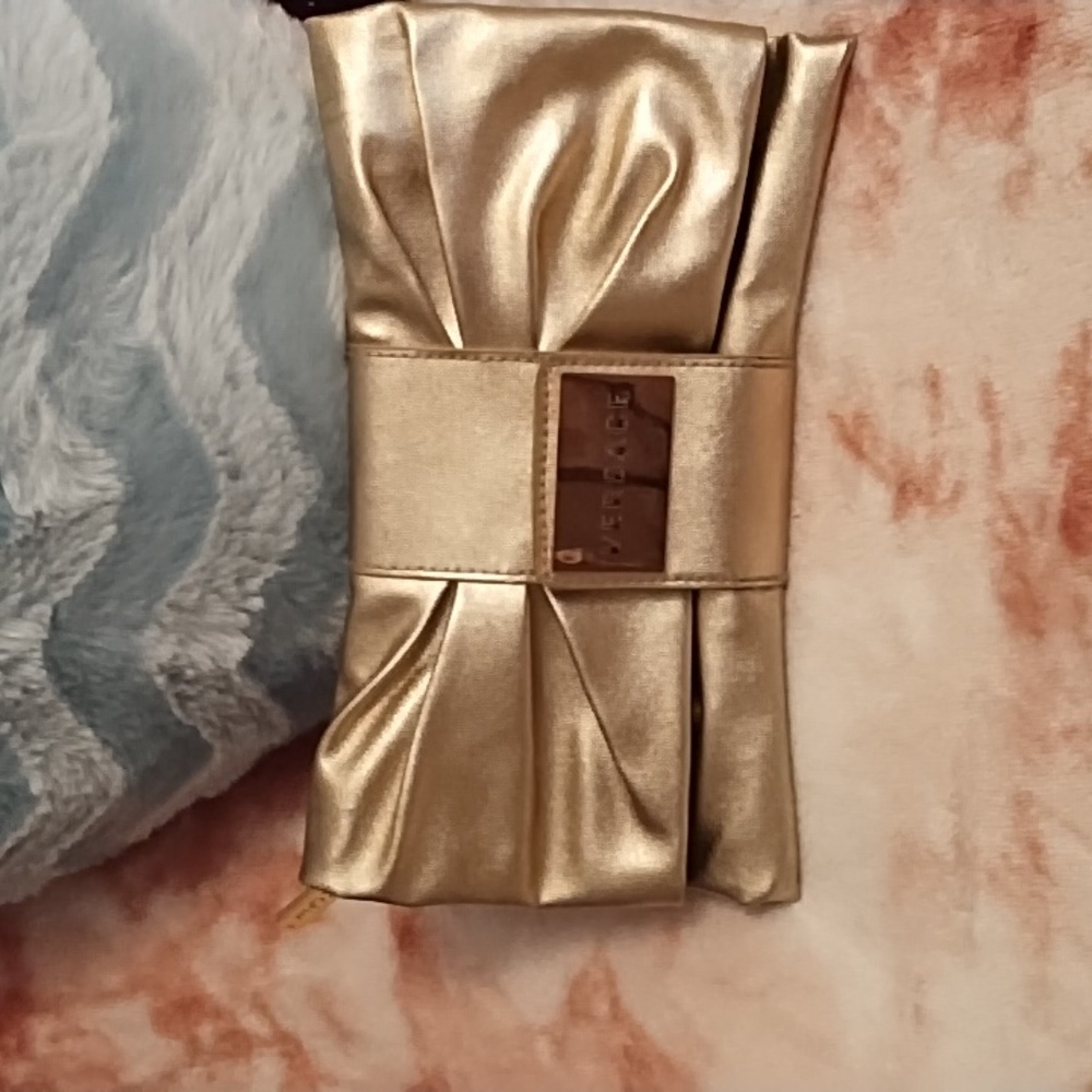 Versace Parfums ⚜️ Metallic Gold Clutch